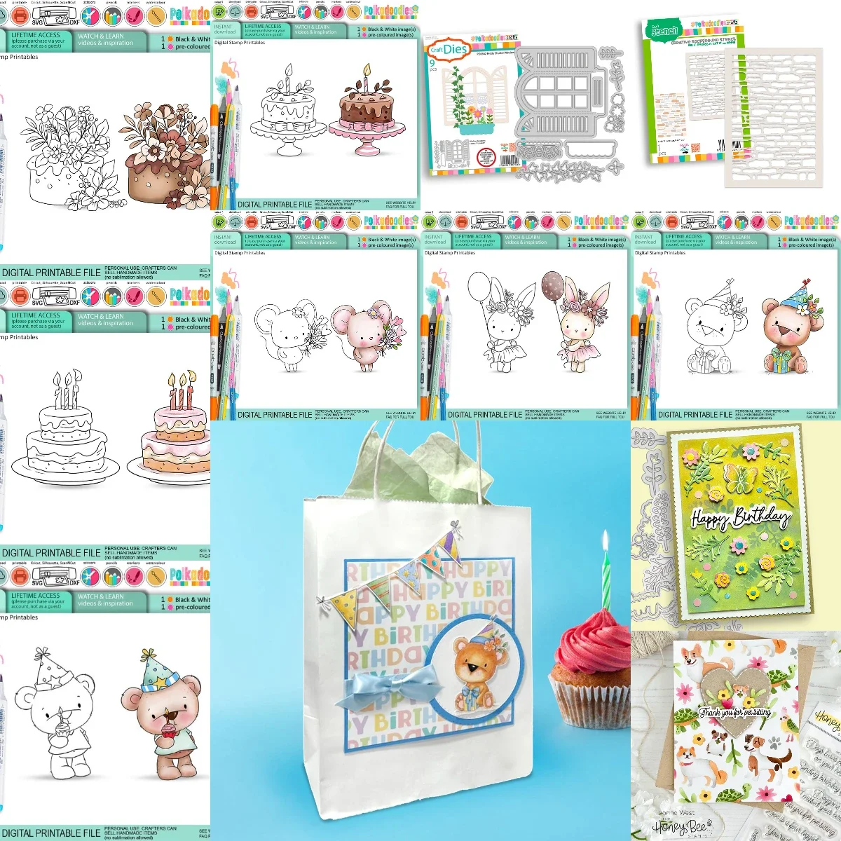 

Мышь с цветами, новинка 2025, металлические штампы, штампы, трафарет, украшение для скрапбукинга, дневника, тиснение, шаблон, поздравительная открытка своими руками