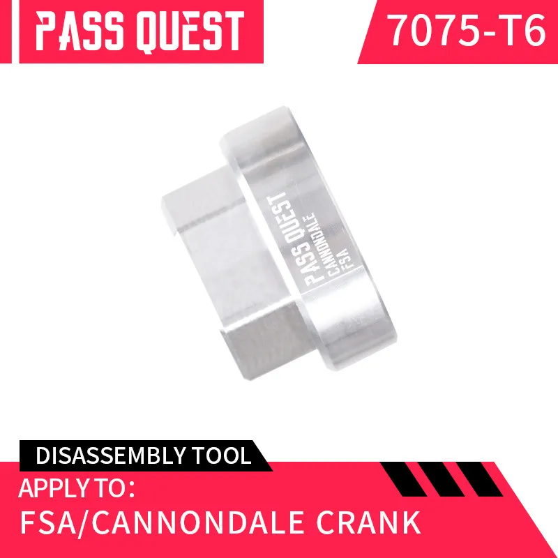 PASS QUEST FSA Crank Shaft Sleeve Removal Tool Aluminum Removal Tool MTB Bike Tool PASS-60018 FSA/Cannondale Tool Bike Accesory