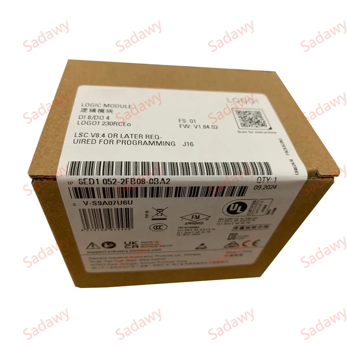 Sie-mens nuovissimo modulo PLC originale 6ED1052-2FB08-0BA2 6ED1052-1CC01-0BA8