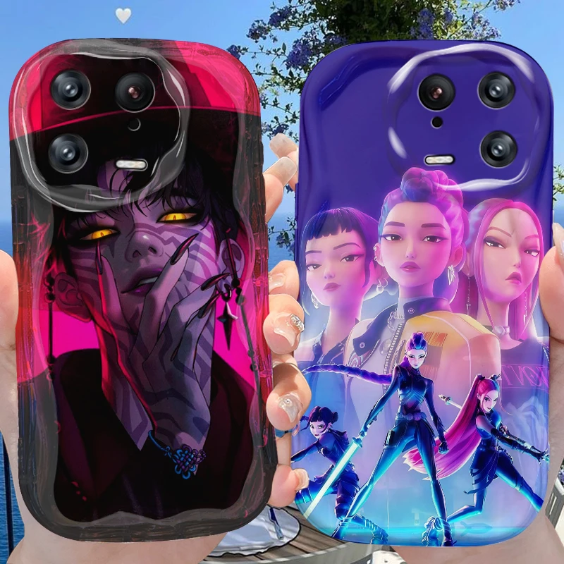 

KPop D-Demon H-Hunters Case for Xiaomi Mi 15 14T 13 Lite 12 Pro 12S 12X 11i 5G POCO X7 X6 X5 X4 GT X3 NFC F6 F5 F3 M6 Plus Cover