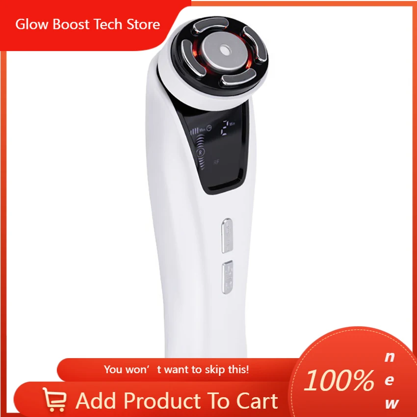 

Ультразвуковой массажер для лифтинга лица NYU, радиочастотный EMS-массажер для подтяжки лица, уменьшения морщин, инструменты для ухода за кожей лица