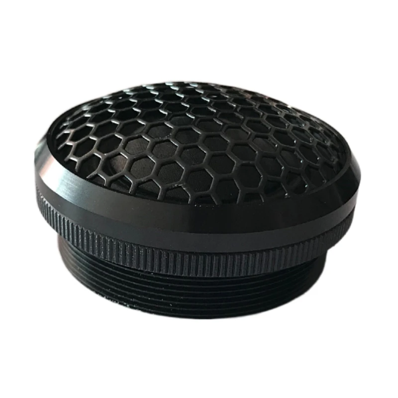 Factory Aluminum Car Audio Tweeters Speaker With Grill 4ohm 28-core dome silk membraneTweeter Speakers for Cars(1pcs speaker)