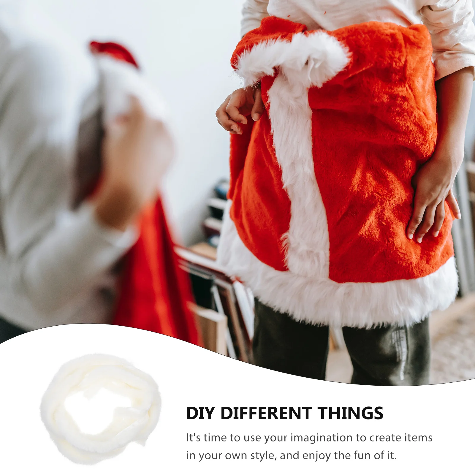 

1Pcs Faux Ribbon Christmas Tree Trim Decoration Hanfu Clothes Accessory DIY Xmas Crafts Christmas Faux Ribbon