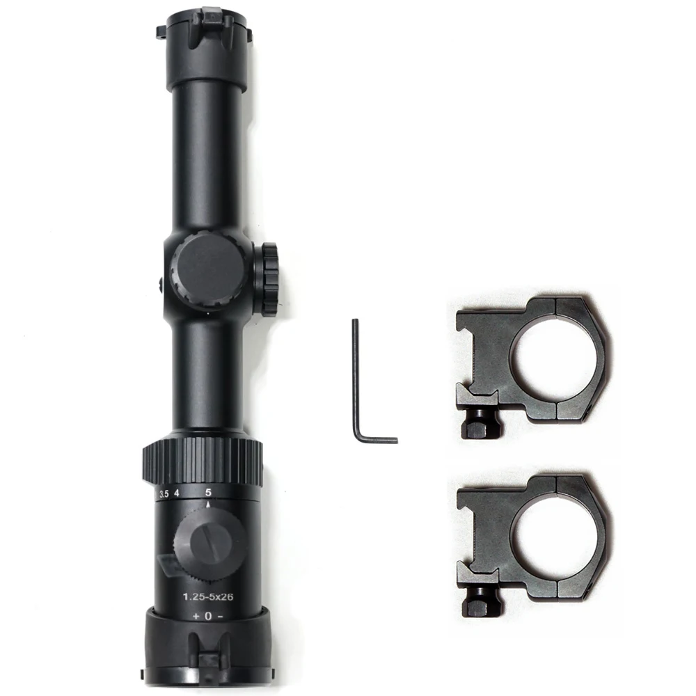 Imagem -06 - Skwoptics-riflescope com Montagem para Kalashnikov Rifle Scope Bdc Retículo 30 mm 255x 26x Bdc-ak