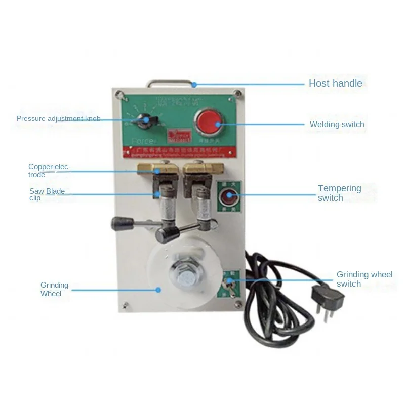 UN-2 2000W Welding Machine Mini Butt Welders With Tempering For Band Saw Blade Metal Strip Metal Steel Strip Butt Welders tools