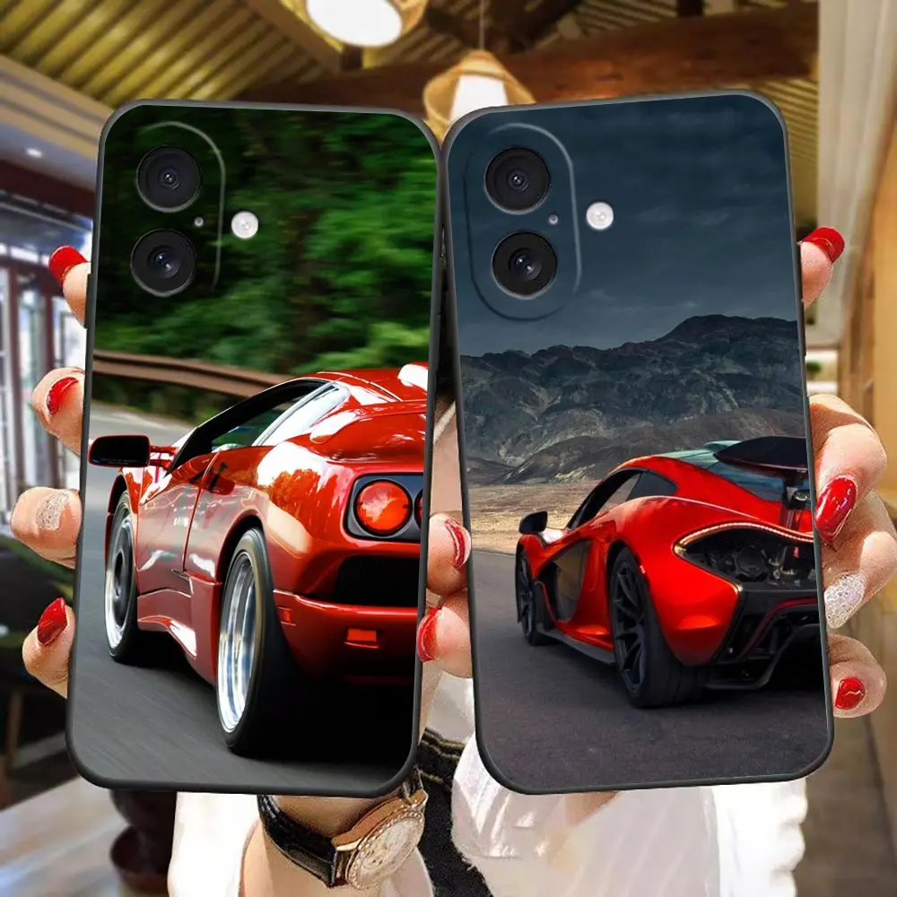 Phone Case For iphone Apple 18 17 17E 16E 16 15 14 8 7 Plus 13 12 11 XR Pro Max Funda Coque Shell Cover Luxury Sports Cars Dream