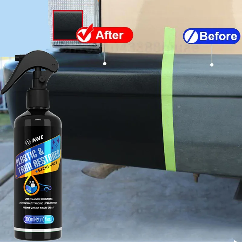 Kunststoff-Restaurator „Back To Black Gloss“ – Autopflegeprodukte, Autopolitur, Beschichtung, Auto-Detailing-Renovierer, glänzend und dunkler!