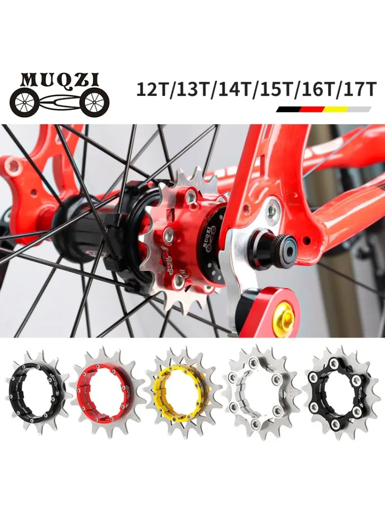 AliExpress MUQZI Single Speed Conversion Kit Single Speed Cassette Cog 12T 13T 14T 15T 16T 17T MTB Freewheel Bike Sprocket