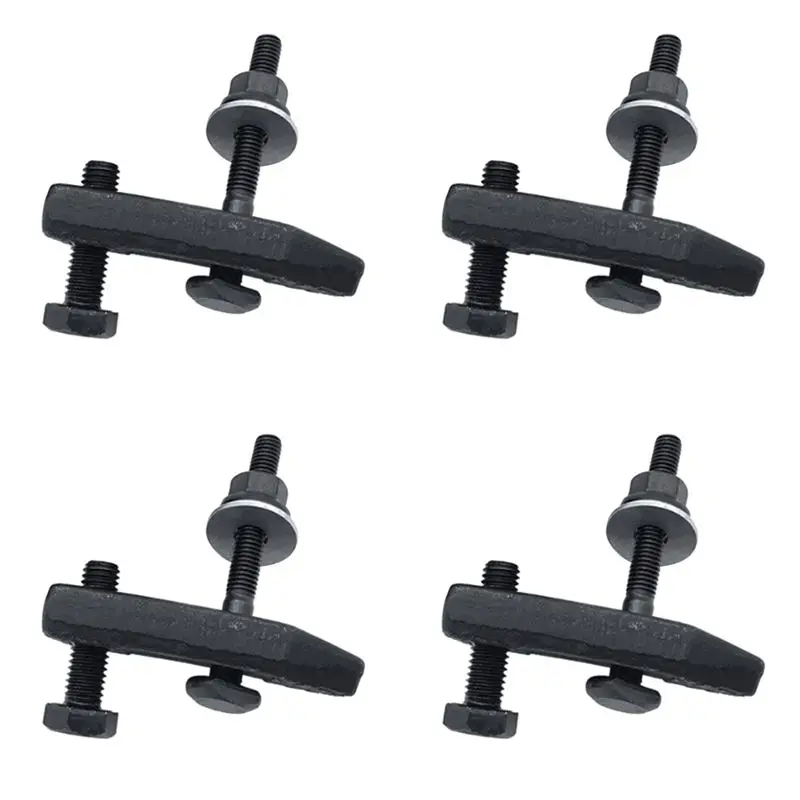 ABKS-4X M10 CNC Milling Engraving Machine Parts Pressure Plate Clamp Fixture Plate Fastening Platen Router With M8T Screw