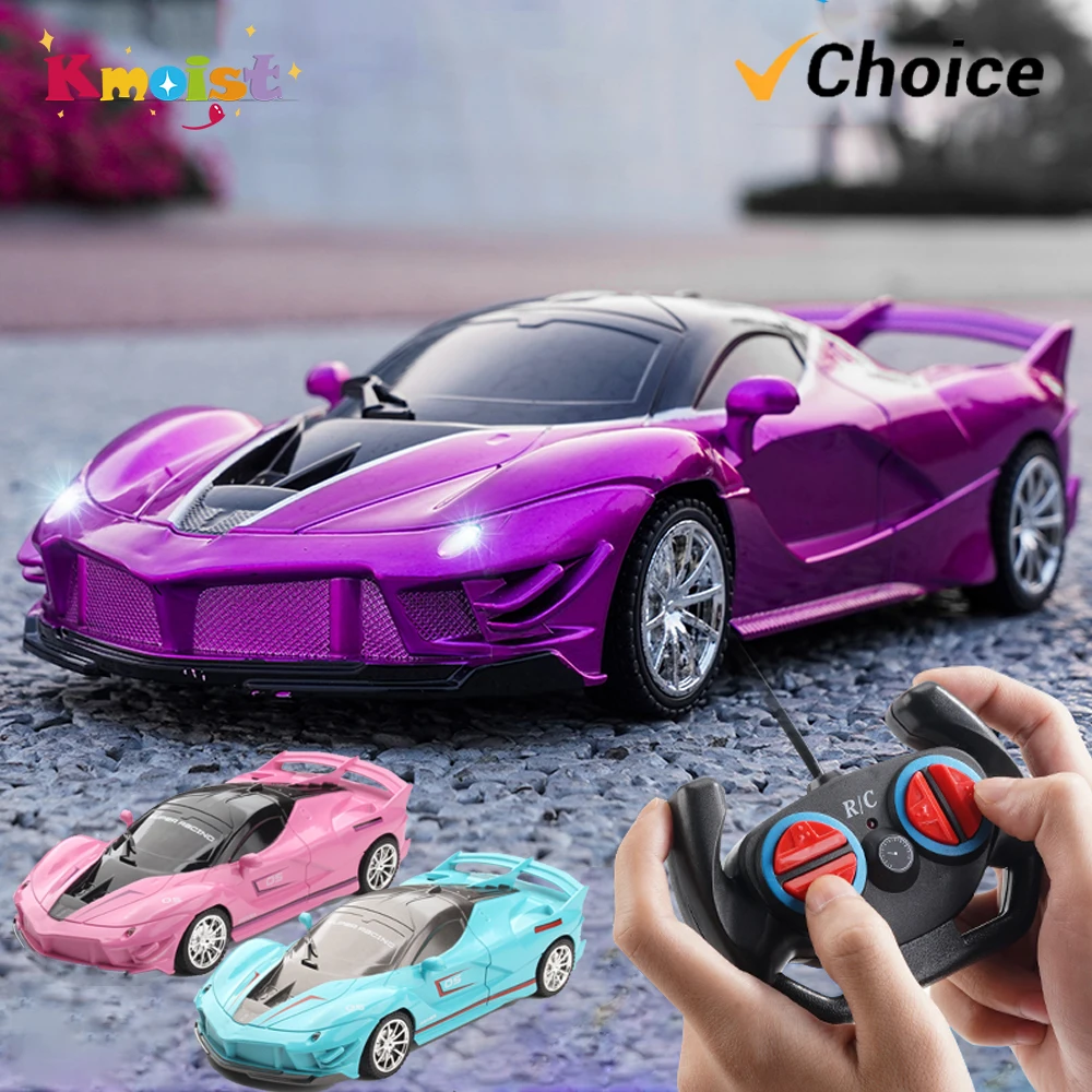 

4Wd Rc Car 1:18 Simulation Rc Racing Cars with Lights Radio Toy Drift Truck Remote Controlled Offroad Vehicle Toys for Boys Gift