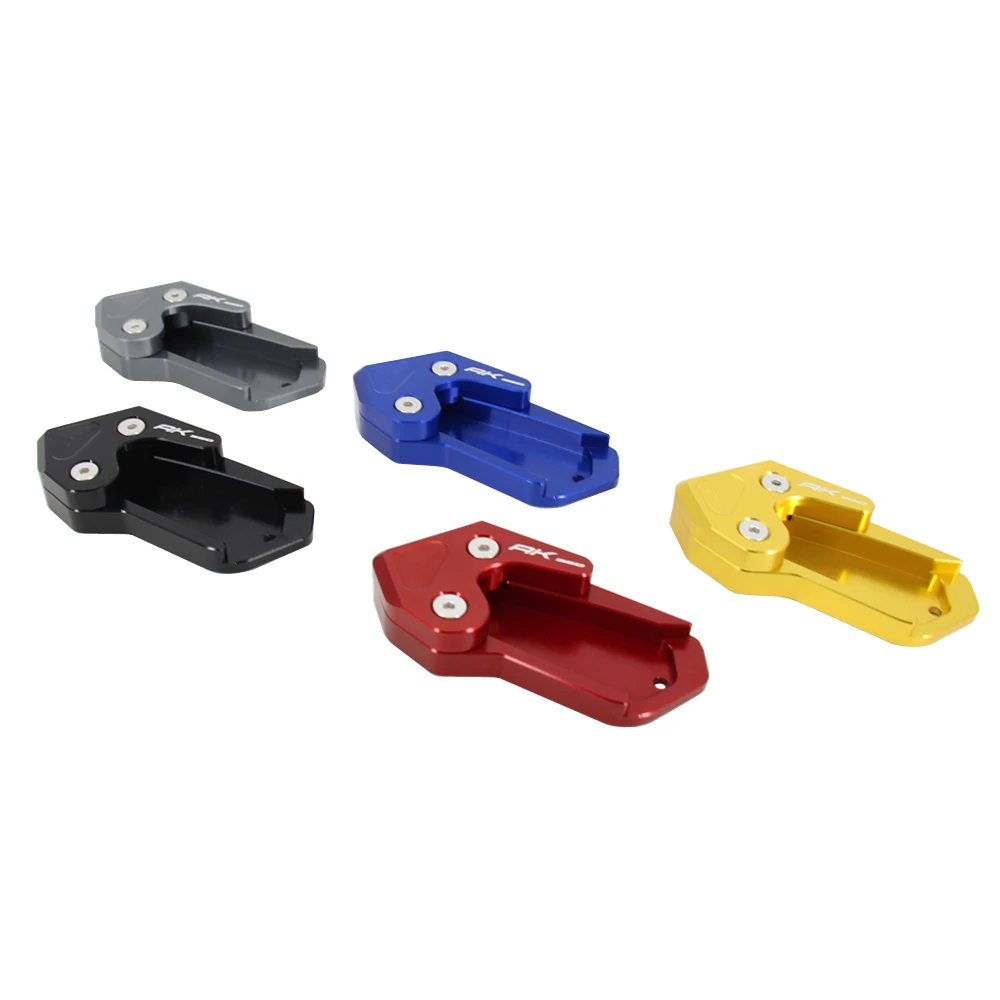 Voor KYMCO AK550 AK550 2017-2023 Motorfiets Accessoires Kickstand Vergroten Plaat Voet Zijstandaard Vergroter Extension ondersteuning Pad