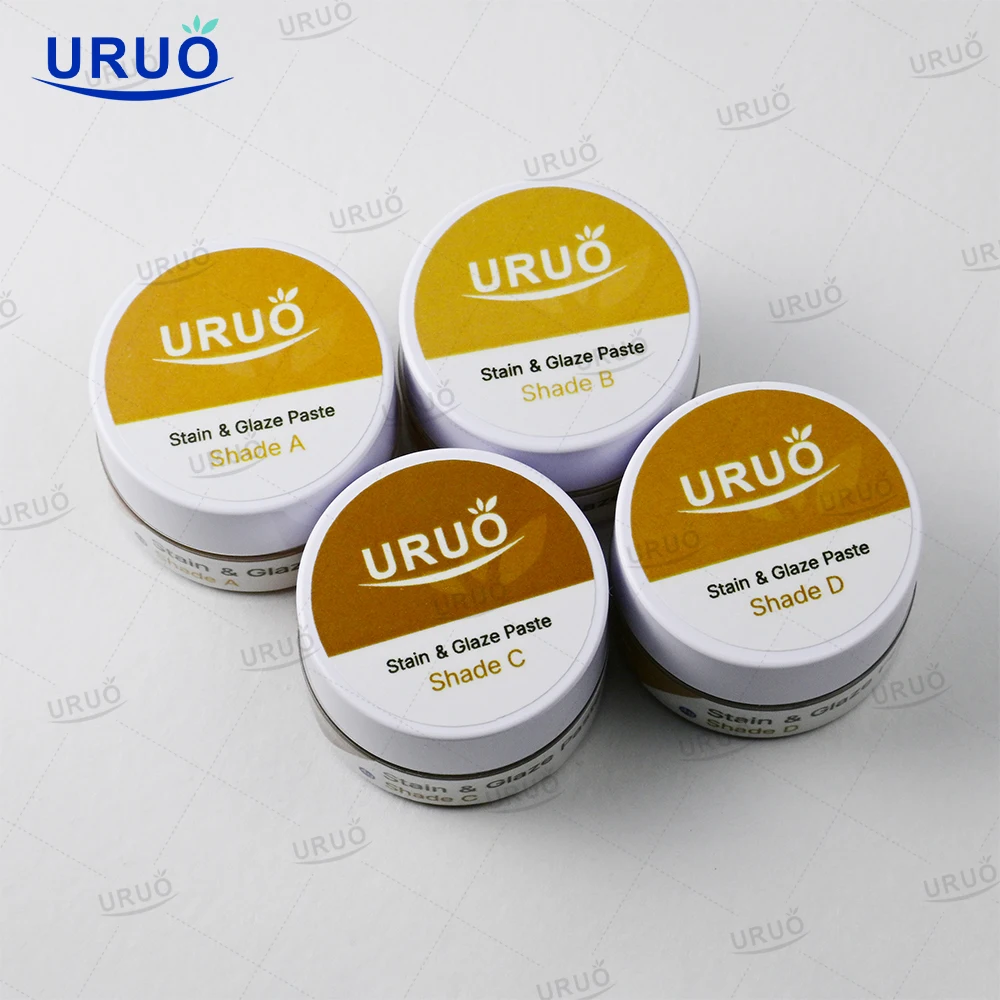 Dental Stain and Glazing Paste Kits Diluent Liquid Refreshing Liquid Glaze Paste Dental Lab Material