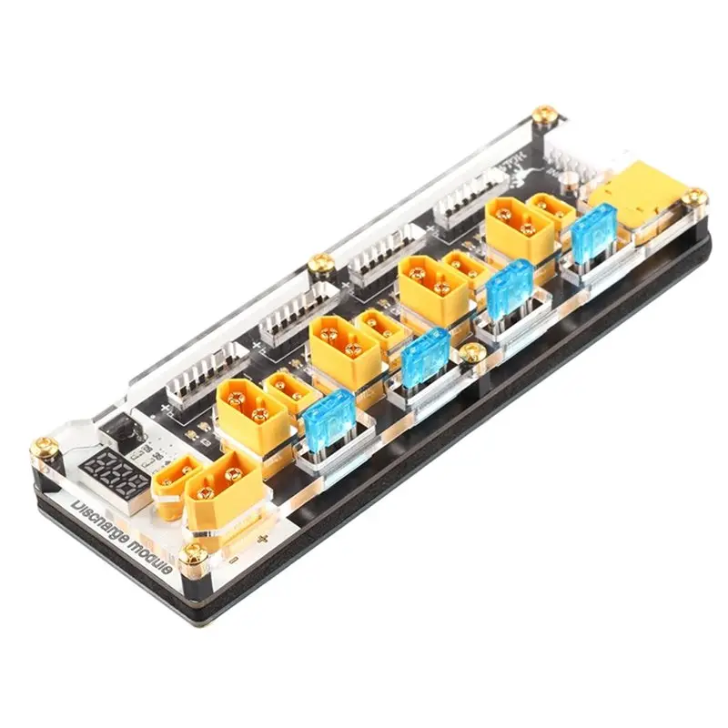 

Плата балансировки аккумуляторов AS95-Balancer 40A XT60 XT30 2-6S LIPO для IMAX B6 ISDT Q6 Nano Reward6 Pro