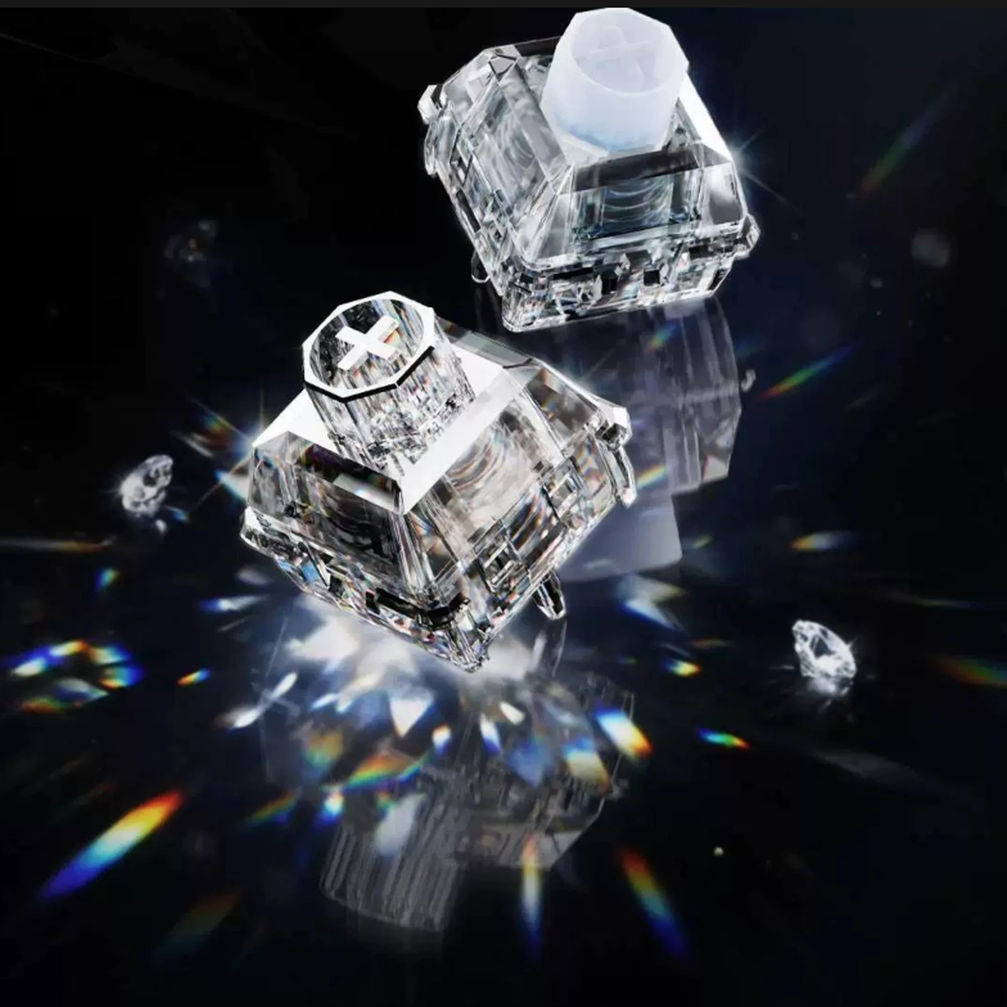 WS Wuque Studio Babao Diamond Series Magnetic Switch Cullinan & Heart of the Ocean 35gf Linear Hall Effect Switch for Gaming Key - view 5
