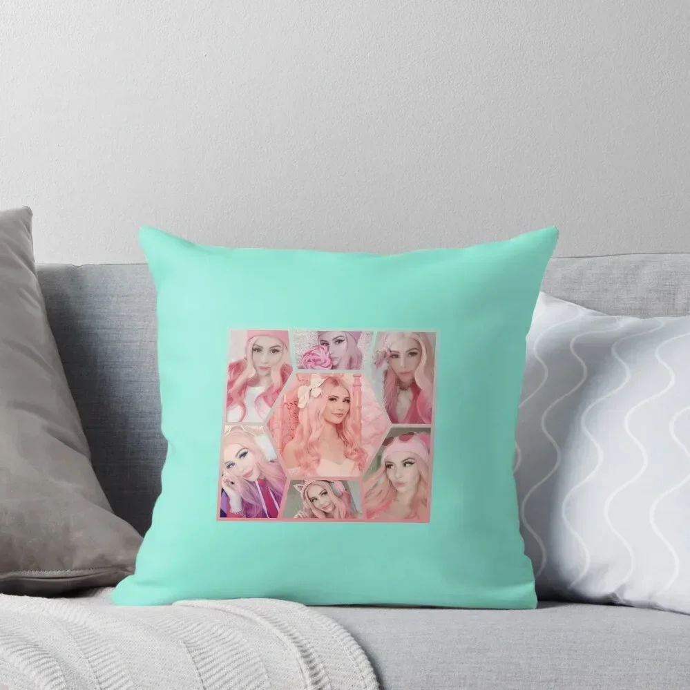 leah ashe fan club Throw Pillow Cushions For Sofa Cushion Cover pillow cover luxury pillow