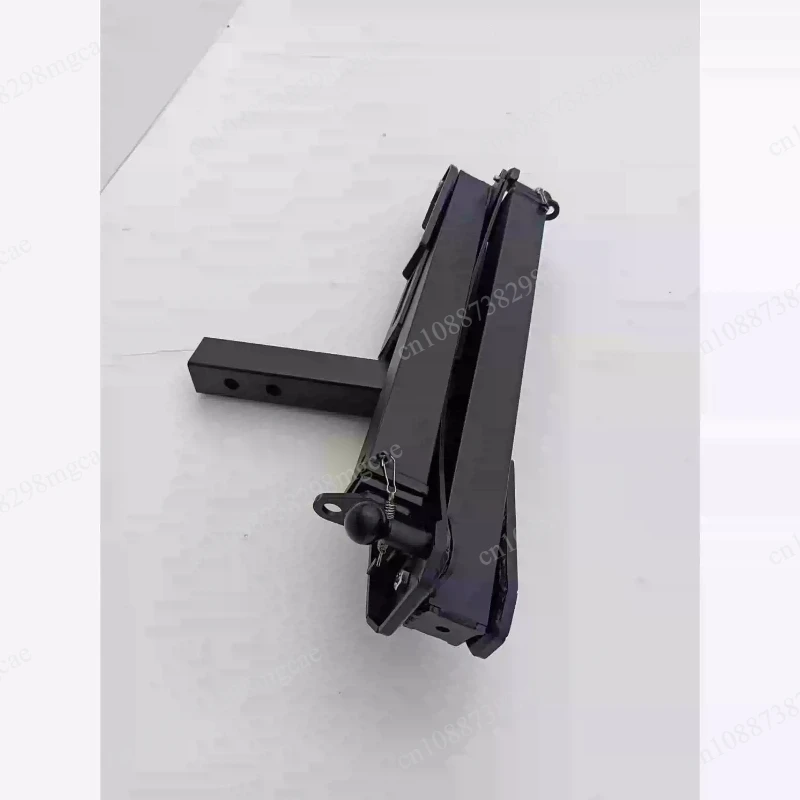 Car Mounted Hammock Bracket Rear Square Mouth Trailer Bar Hitch Stand Trailer Receiver Folding Off-Road (Hammock Not Included)