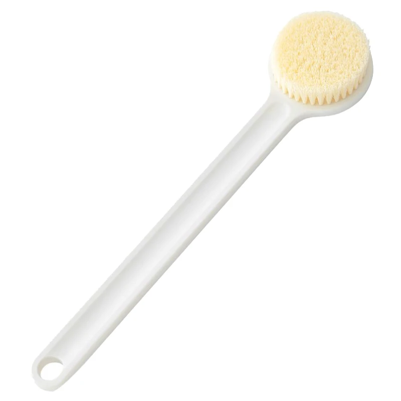 Brosse de bain à long manche, 1 pièce, gIslande expansif, massage de la peau, extinction du dos, douche Linge, livres