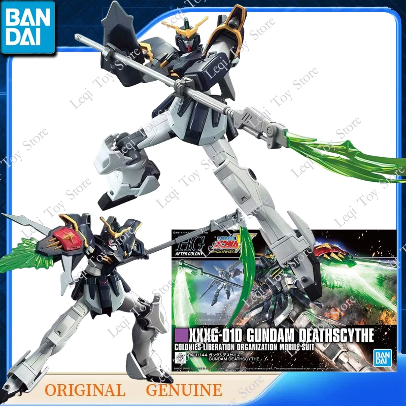 

Bandai Original Genuine HG XXXG-01D GUNDAM DEATHSCYTHE Anime Figures Toys Boys Kids Gift Collectible Assembly Model Ornaments