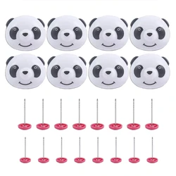 8x/Set Reusable Panda Quilt Holder Clips Practical Duvet Pins Quilt Fixing Buckles Blankets Fastener Clips for Home Dropshipping