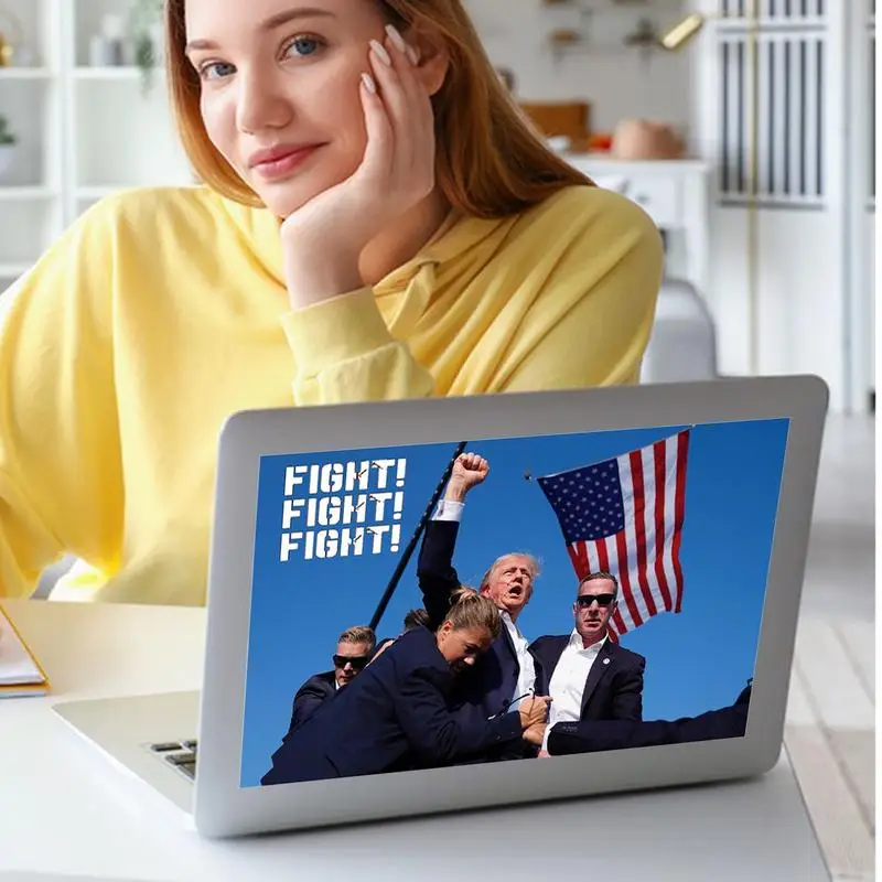 President Decals For Vehicles Car Bumper Sticker Decal Waterproof Versatile Indoor Outdoor Use 2024 President Election Decals