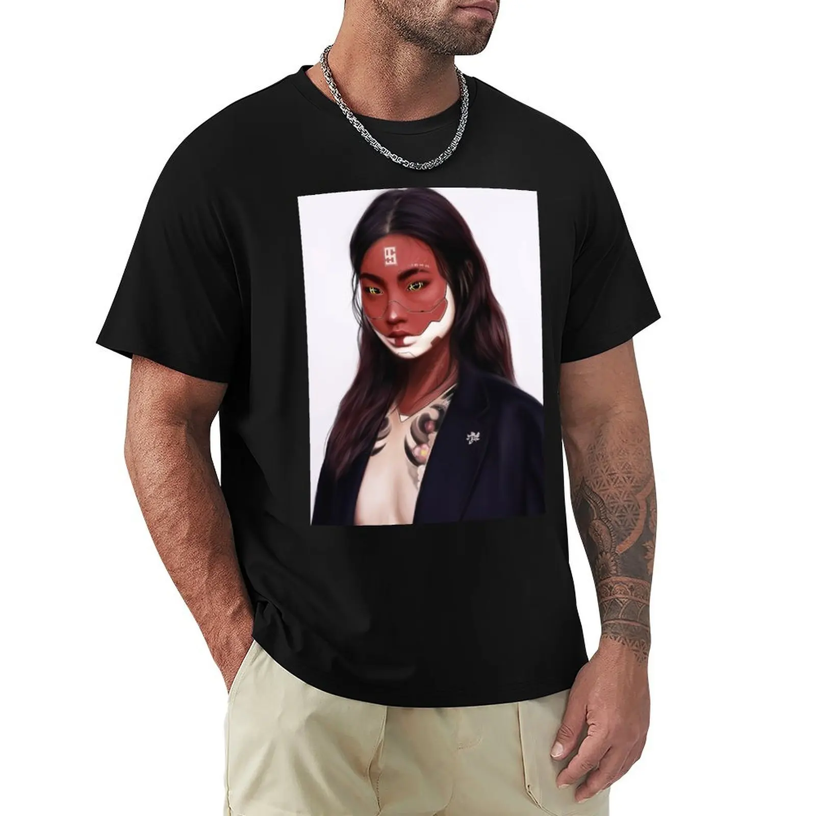 Neo Tokyo Citizen T-Shirt Casual Everyday Short Sleeve T-Shirt