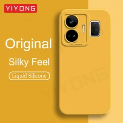 For RealmeGT3 Case YIYONG Silky Soft Liquid Silicone Cover For Oppo Realme GT3 GT2 Pro GT Neo 5 2 3T Neo3T Neo2 Neo5 Phone Cases