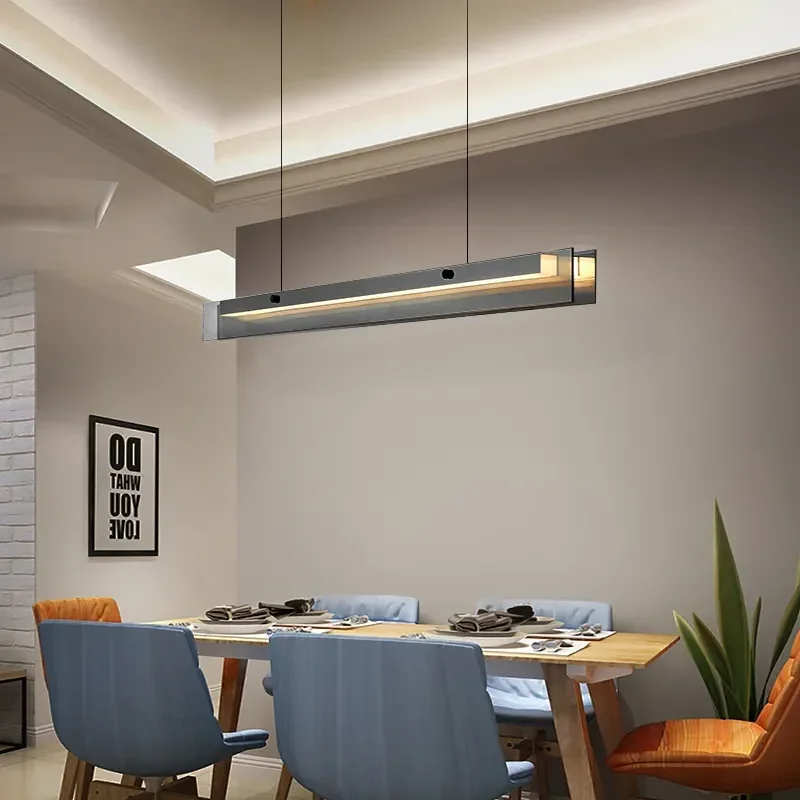 

Modern Minimalist Style LED Chandelier for Living Dining Room Kitchen Bar Coffee Tables Home Decoration Hanging Light Fixture