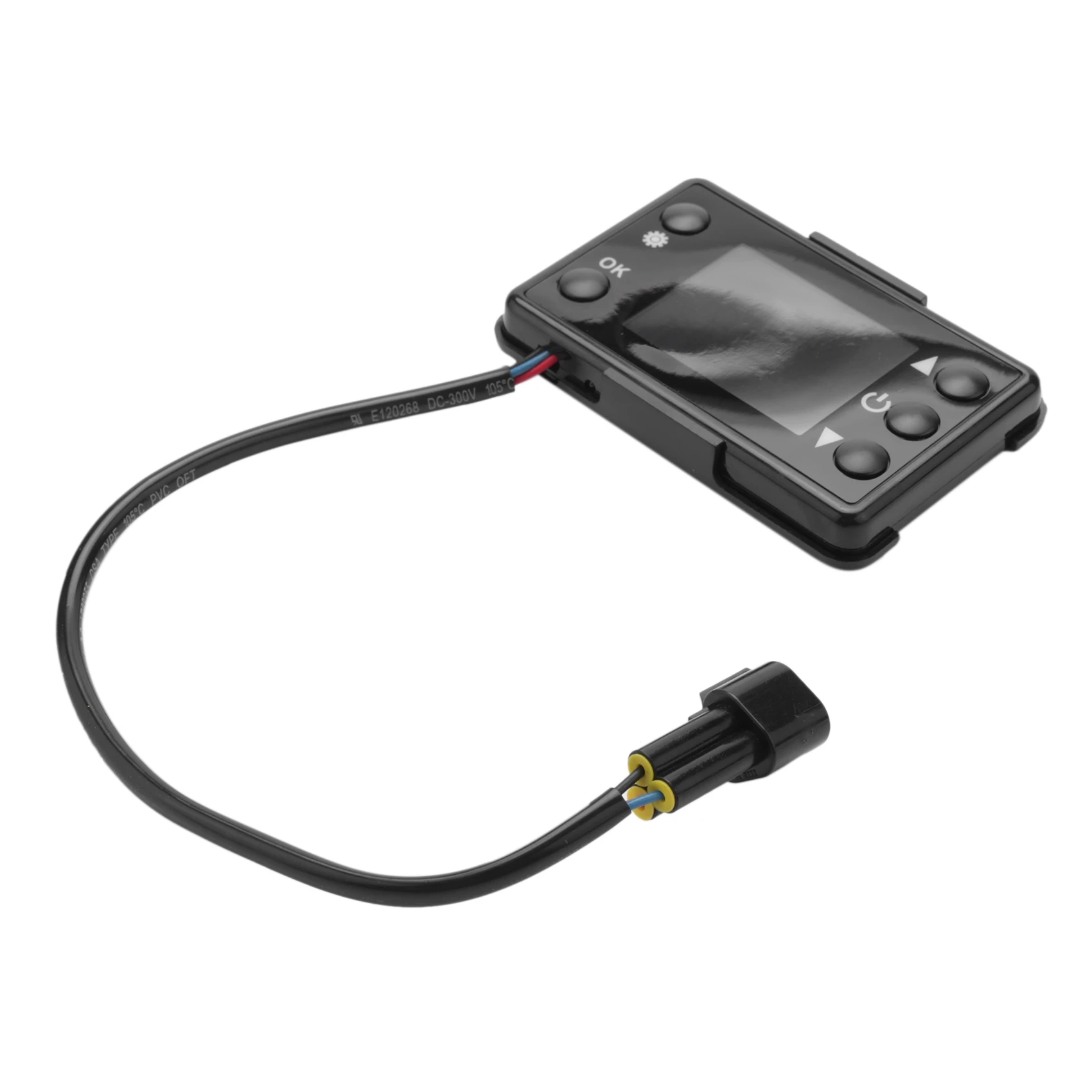 Interruptor de calentador de estacionamiento con Monitor Lcd, dispositivo de calefacción de coche, Controlador Universal para calentador de aire de pista de coche, 12V/24V, 3/5Kw