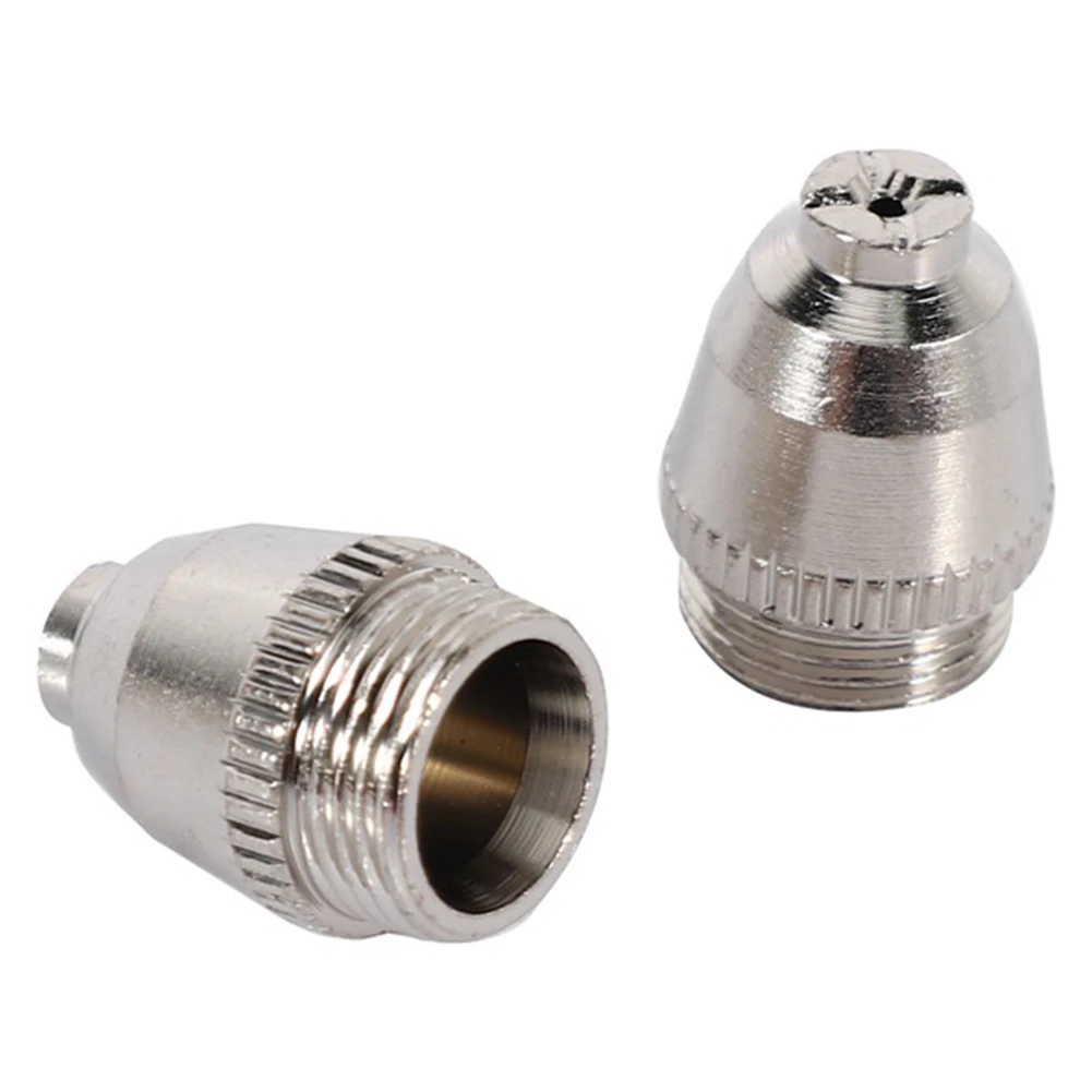 100Pcs Plasma Cutter Consumable Nozzles Tips Electrodes Cutting Burner Consumables Kit Suit for AG60 WSD60 SG55