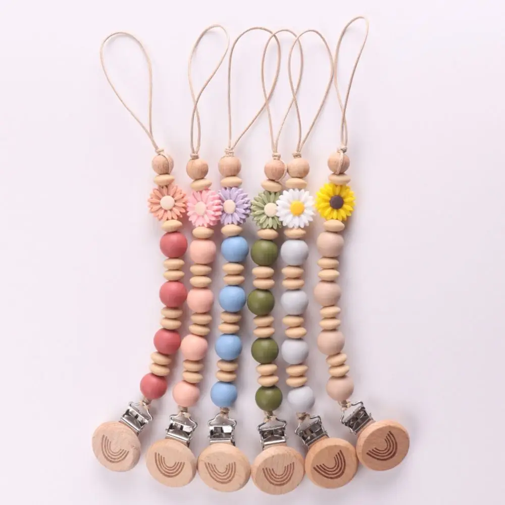 

Cartoon Animal Baby Pacifier Clips Infants Anti-drop Pacifier Holder Soother Chains Teether Nursing Toys Baby Accessories