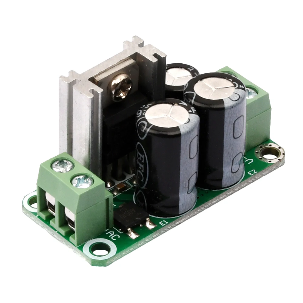 Single Regulated Power Supply Module DC 5V 9V 12V 15V 24V Rectifier Filter Board 7805/ 7809 / 7812/ 1A for Audio Amplifier