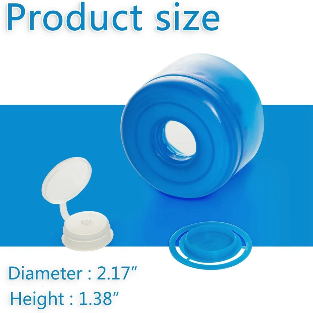 30 عبوة من أغطية الزجاجات غير القابلة للانسكاب، أغطية زجاجات مضادة للرذاذ، قابلة لإعادة الاستخدام لأباريق المياه، أغطية قابلة لإعادة الاستخدام لأباريق موزع المياه