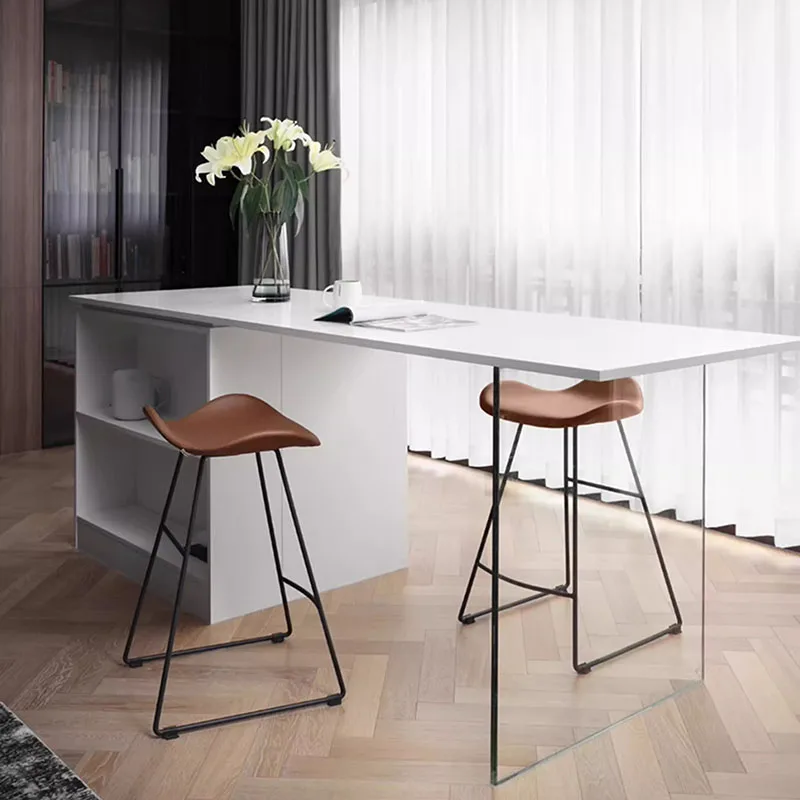 ارتفاع المطبخ كراسي بار مكاتب الاستقبال غرفة نوم مقاعد للبار الحد الأدنى مريح Sillas Para Comedor صالة جناح الأثاث