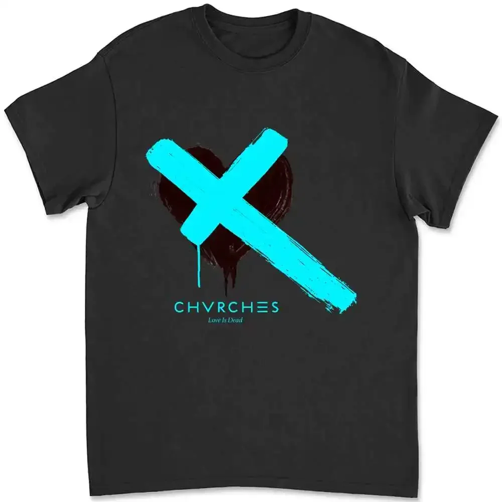 

2021 Chvrches Love Is Dead Album Logo T-shirt QJRY