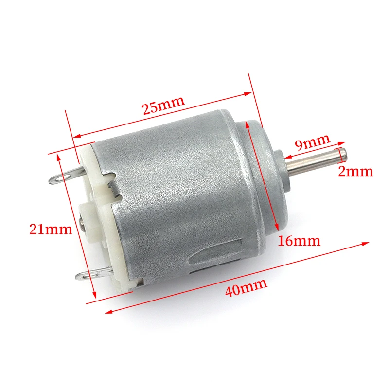 5/20/50 قطعة 140 موتور تيار مستمر 3 فولت-6 فولت 15000 دورة في الدقيقة DIY بها بنفسك سيارات لعبة كهربائية السفن قوارب مروحة صغيرة R140 تيار مستمر لعبة مايكرو موتور