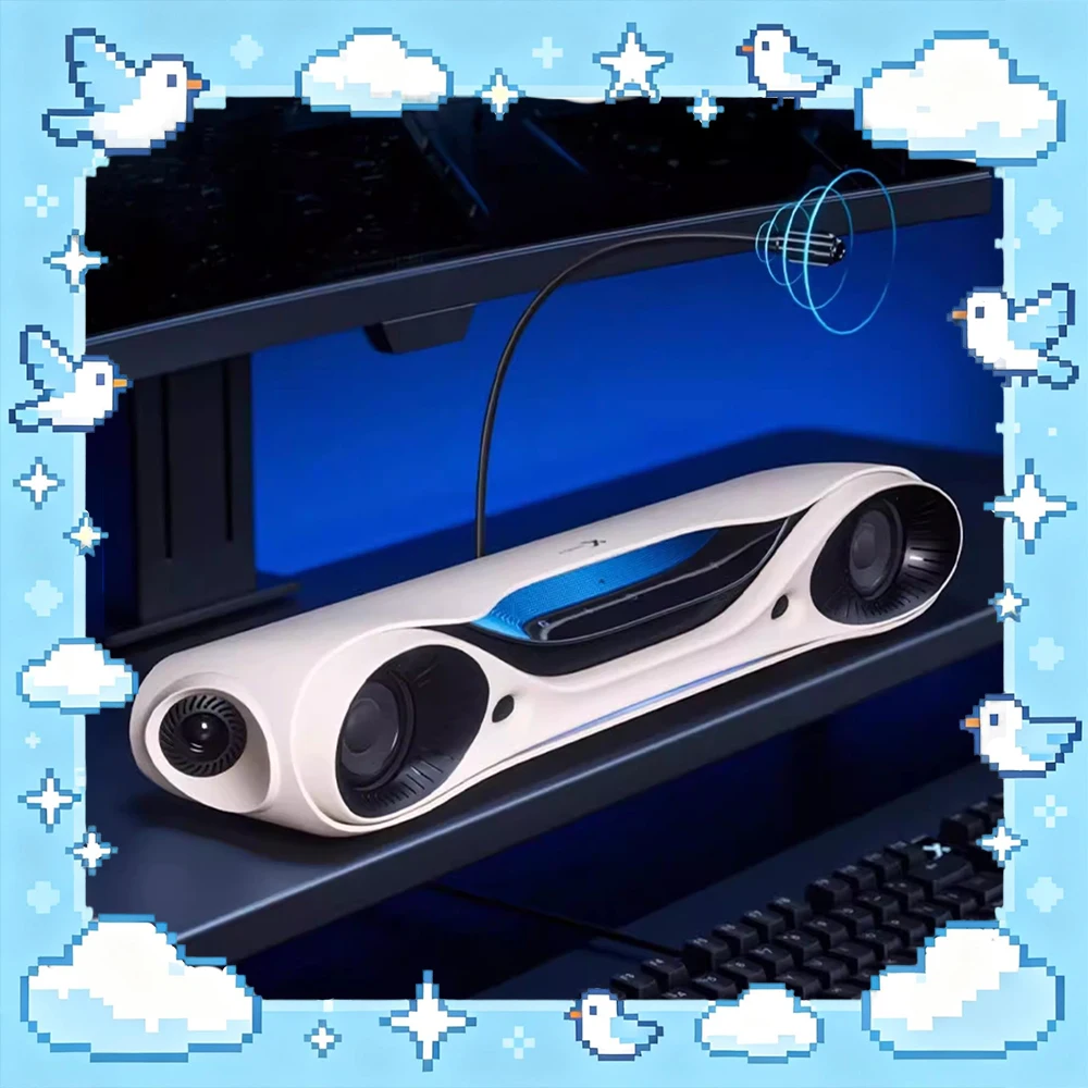 

SIBERIA SU3BarPRO Desktop Music Player Custom Sound Drive Bluetooth Connection PC Dual Mode Charging Specification Type-C 5V/1A