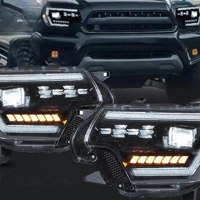 Headlight Glass Machine FQD06 Headlight Assembly Modified Car Headlight for 2012-2015
