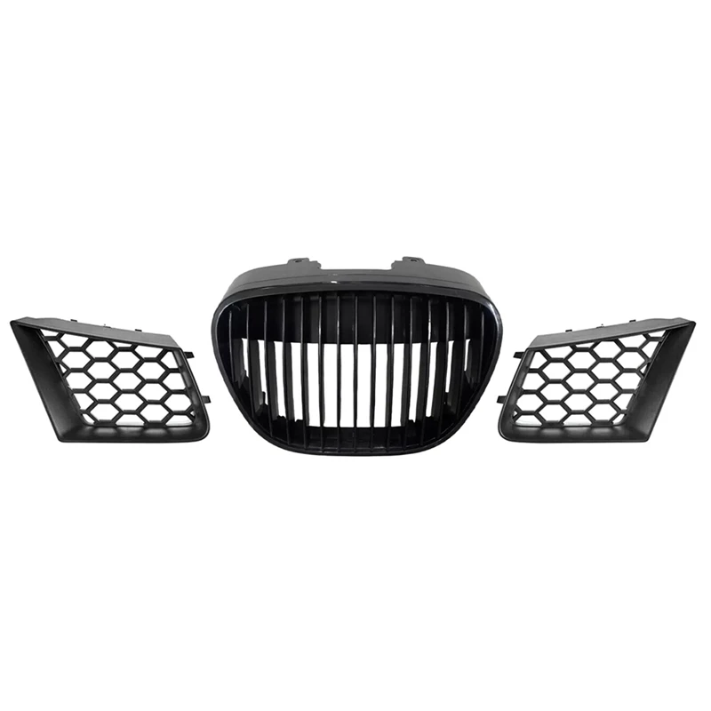 Car Front Central Badgeless Grill Grille For Seat Ibiza Cordoba Typ 6L 2002-2009 6L0853654 9182921