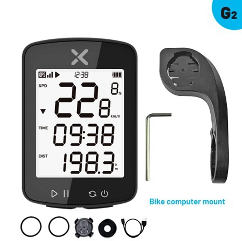 XOSS G/ G + /  G2 wireless GPS speedometer road bike MTB bike Bluetooth ANT+ with Cadence bike computer instead for Garmin IGPS