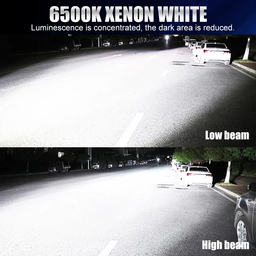 H8 H11 LED سيارة المصابيح الأمامية Canbus 9005 HB3 9006 HB4 CSP LED كشافات 100 واط توربو مصباح تلقائي 6000 كيلو 12 فولت 30000LM