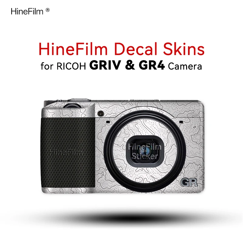 Customized Skin for Ricoh GR4 Camera Skin GRIV HDF Camera Sticker GR 4 Protector Coat GR4HDF Wrap Cover Film