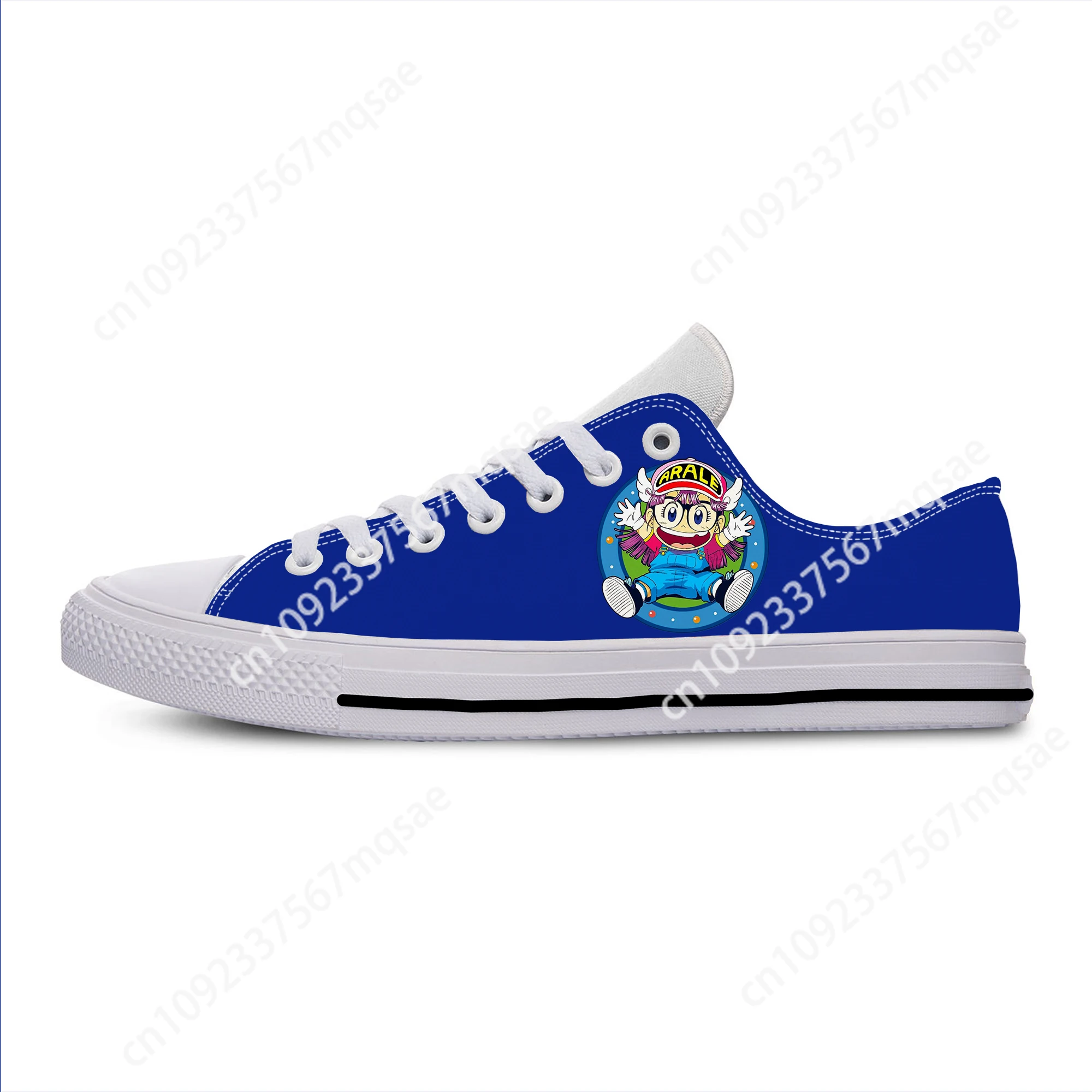 

Japanese Anime Manga Cartoon Comic Arale Dr Slump Casual Cloth Shoes Low Top Lightweight Breathable 3D Print Men Women Sneakers