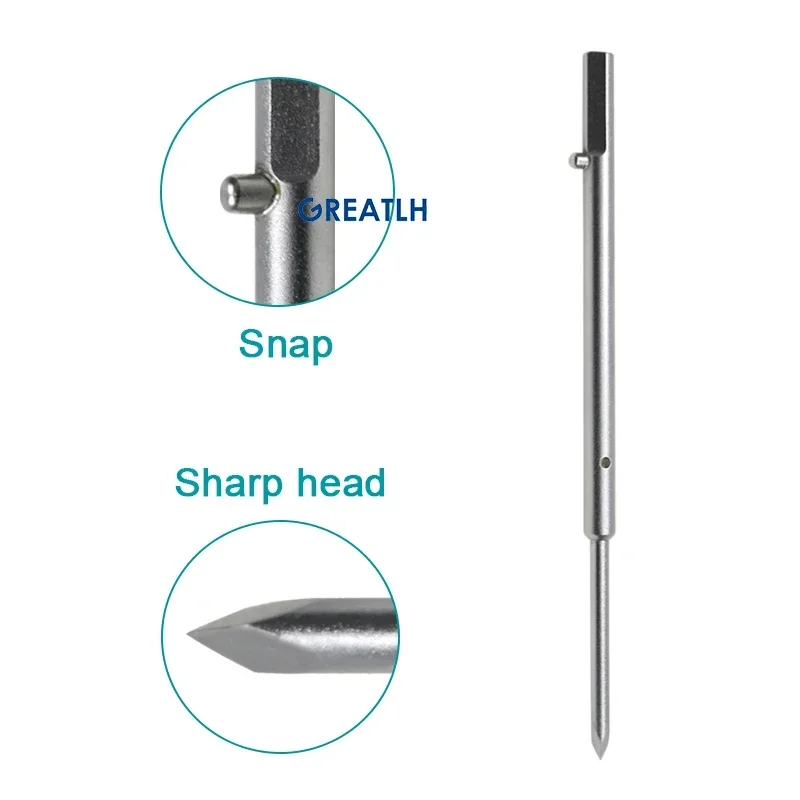 Medical Acetabular Nail Handle Hip Joint Hook Retractor Orthopedic Veterinary Instrument Hip Surgical Instruments pet
