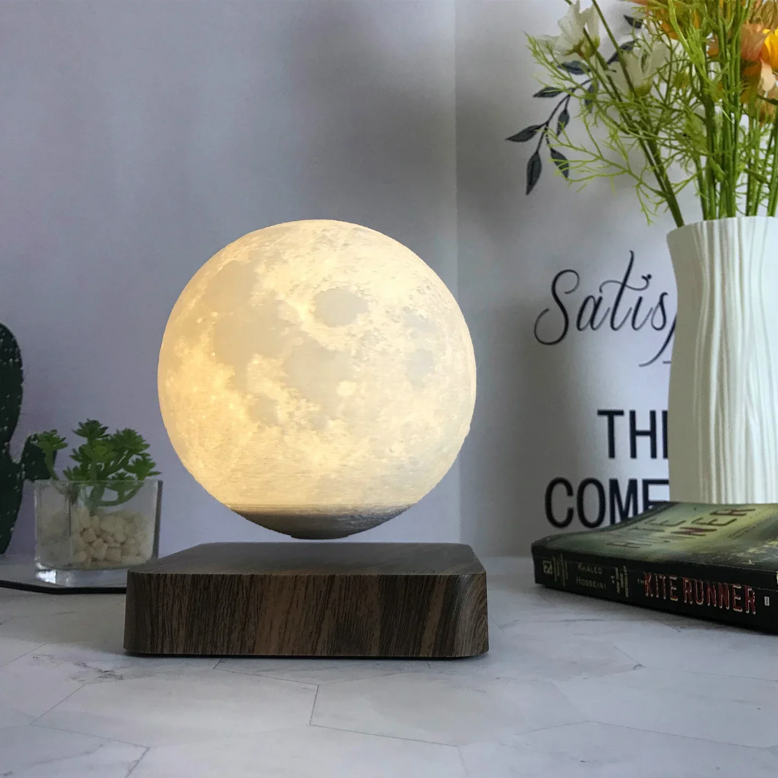 Levitation Moon Lamp Floating Light for Customized Business Gift Home Decor Amazon Hot Selling Item