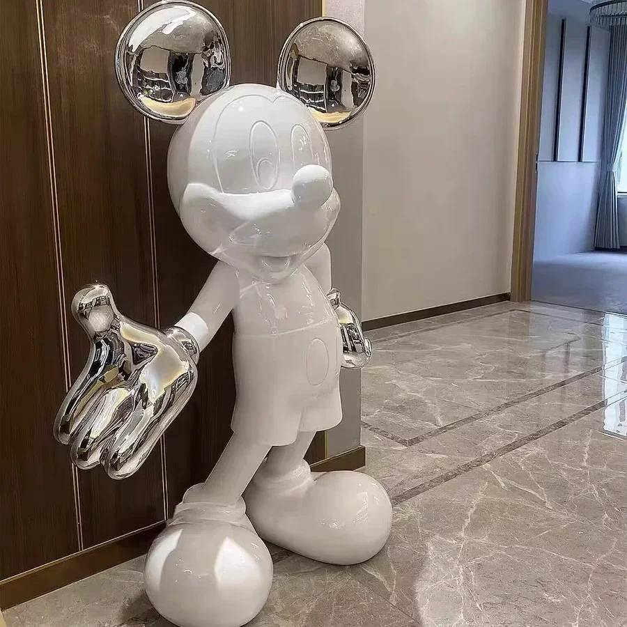 

Mickey Sculpture Interior Decoration for House Shopping Mall Villa Decorative Artwork