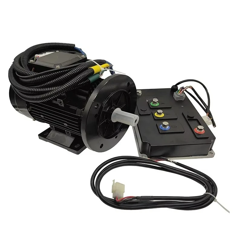 High power 3KW 3000rpm 24V 48v brushless DC motor with controller