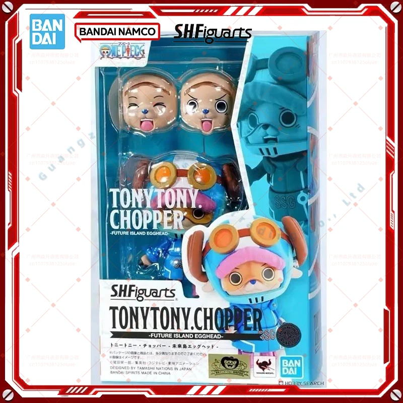 

In Stock Genuine Bandai One Piece Model Kit SHF Tonytony Chopper Future Island Egghead Anime Action Figure Collection Model Toys