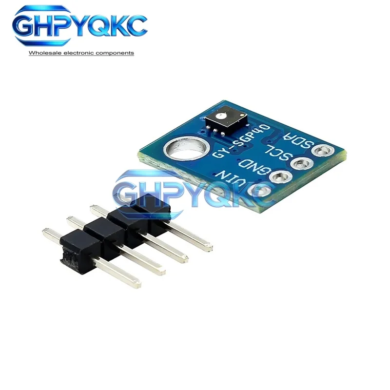 Moduł cyfrowego czujnika jakości powietrza GHPYQKC SGP30 SGP40 SGP41, płytka do wykrywania gazów TVOC, moduł breakout dla Arduino — zdjęcie produktu 3