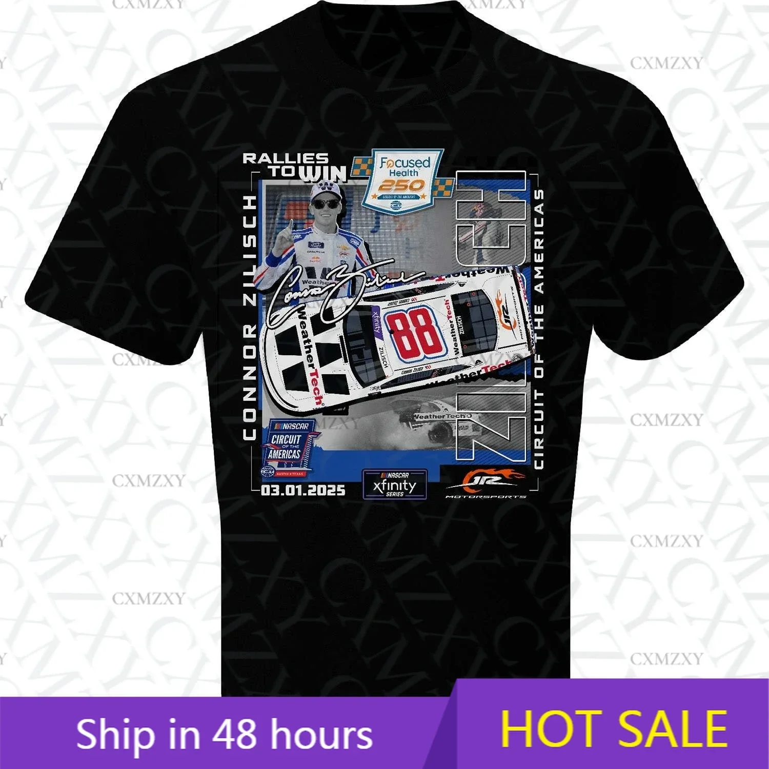 

Connor Zilisch COTA Xfinity Series Race Win T-Shirt