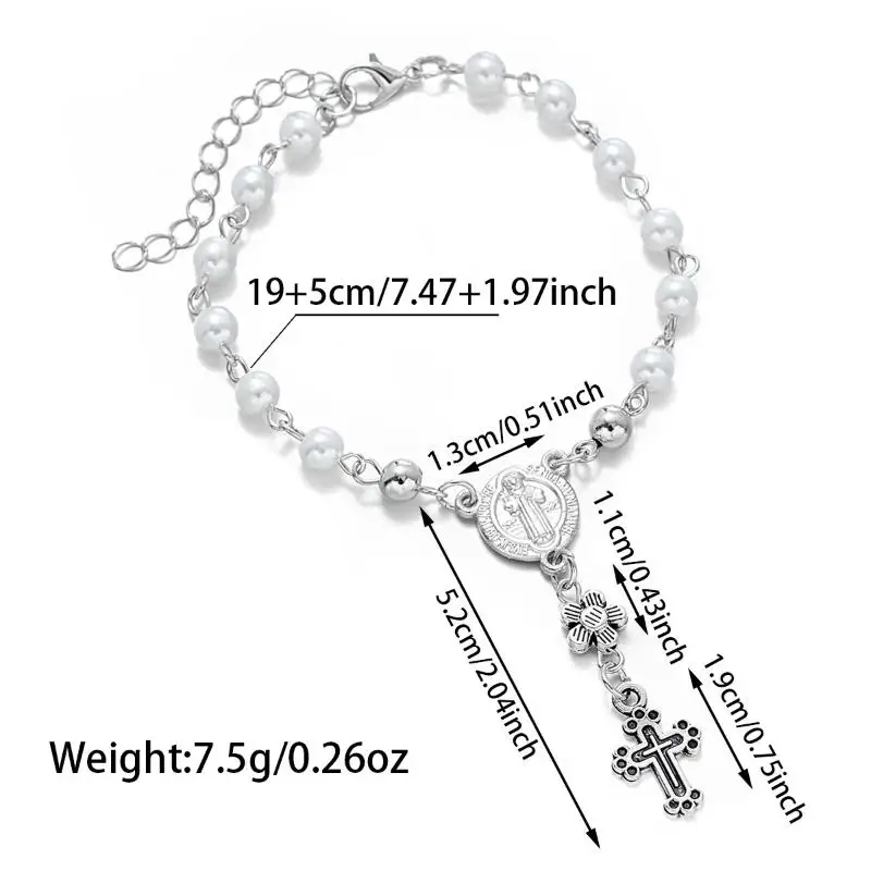 Steering Wheel Rosary Ornament | Rosary Car Pendant Accessory | Car Decor | Car Pendant | Unique Fashion Car Pendant Decorat view 6